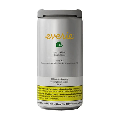 Everie - Lemon & Lime Cbd Sparkling Beverage -   269Ml